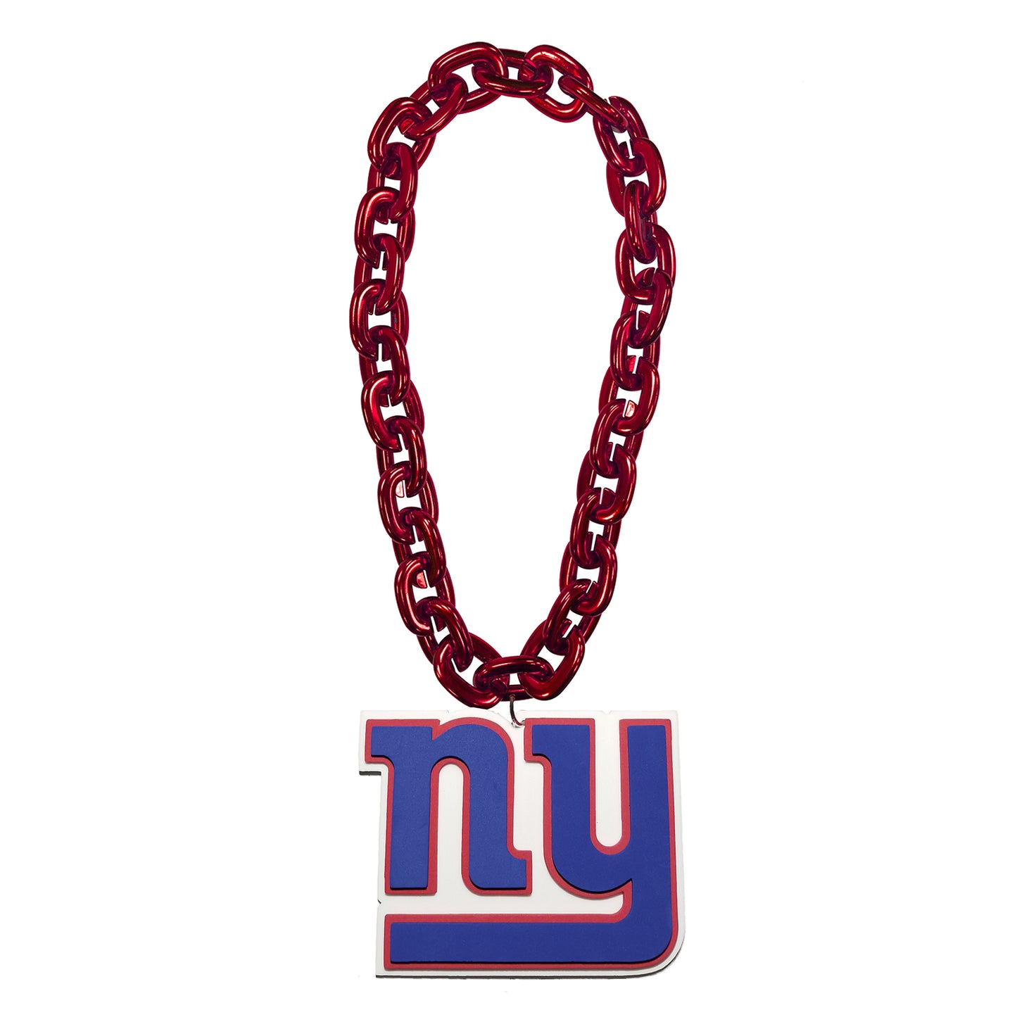 Aminco NFL New York Giants 3D Fan Chain Magnet Red Chain