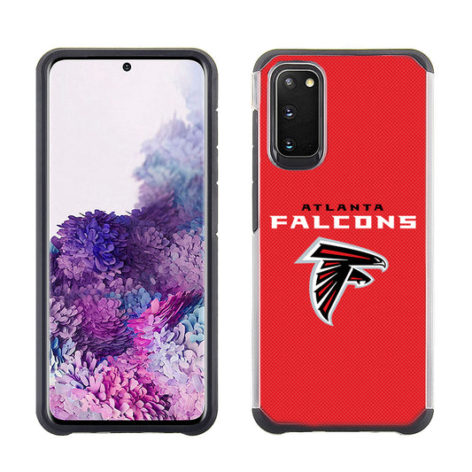 PBG NFL Licensed Atlanta Falcons Textured Case for Samsung Galaxy S20 & G981 (6.2")
