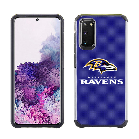 PBG NFL Baltimore Ravens Textured Case for Samsung Galaxy S20