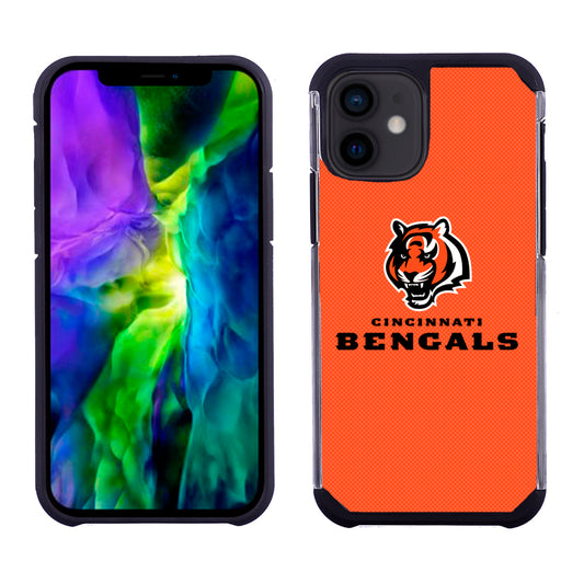 PBG NFL Cincinnati Bengals Textured Case for iPhone 12 & 12 Pro (6.1")