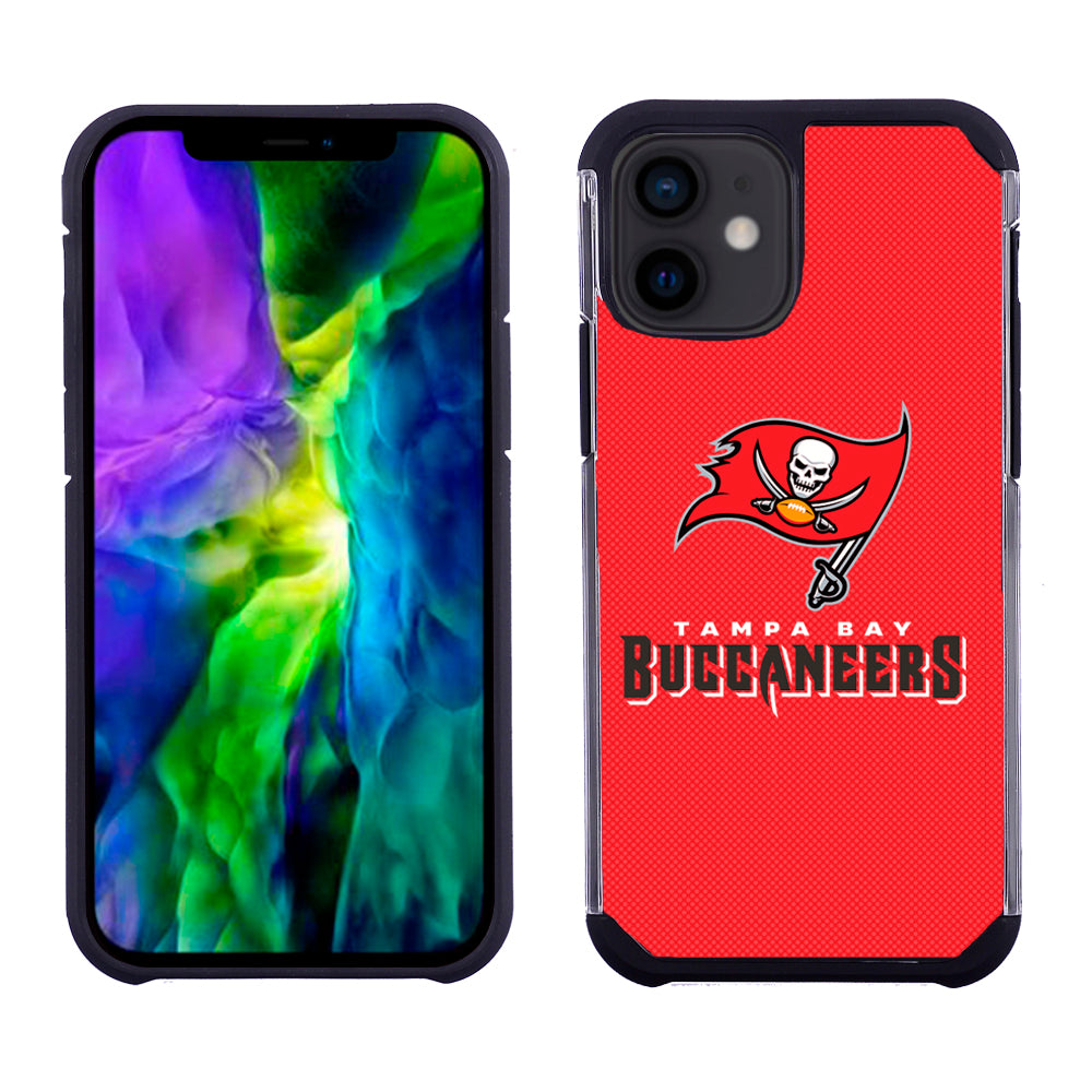 PBG NFL Tampa Bay Buccaneers Textured Case For iPhone 12 & 12 Pro (6.1")