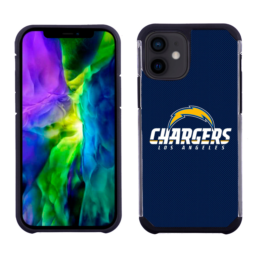 PBG NFL Los Angeles Chargers Textured Case for iPhone 12 & 12 Pro (6.1")