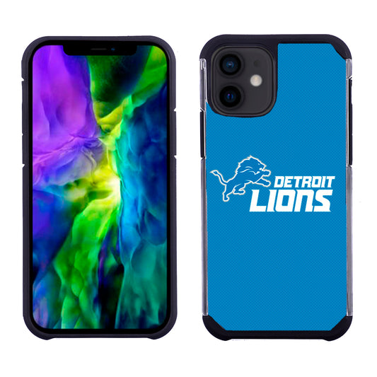 PBG NFL Detroit Lions Textured Case for iPhone 12 & 12 Pro (6.1")