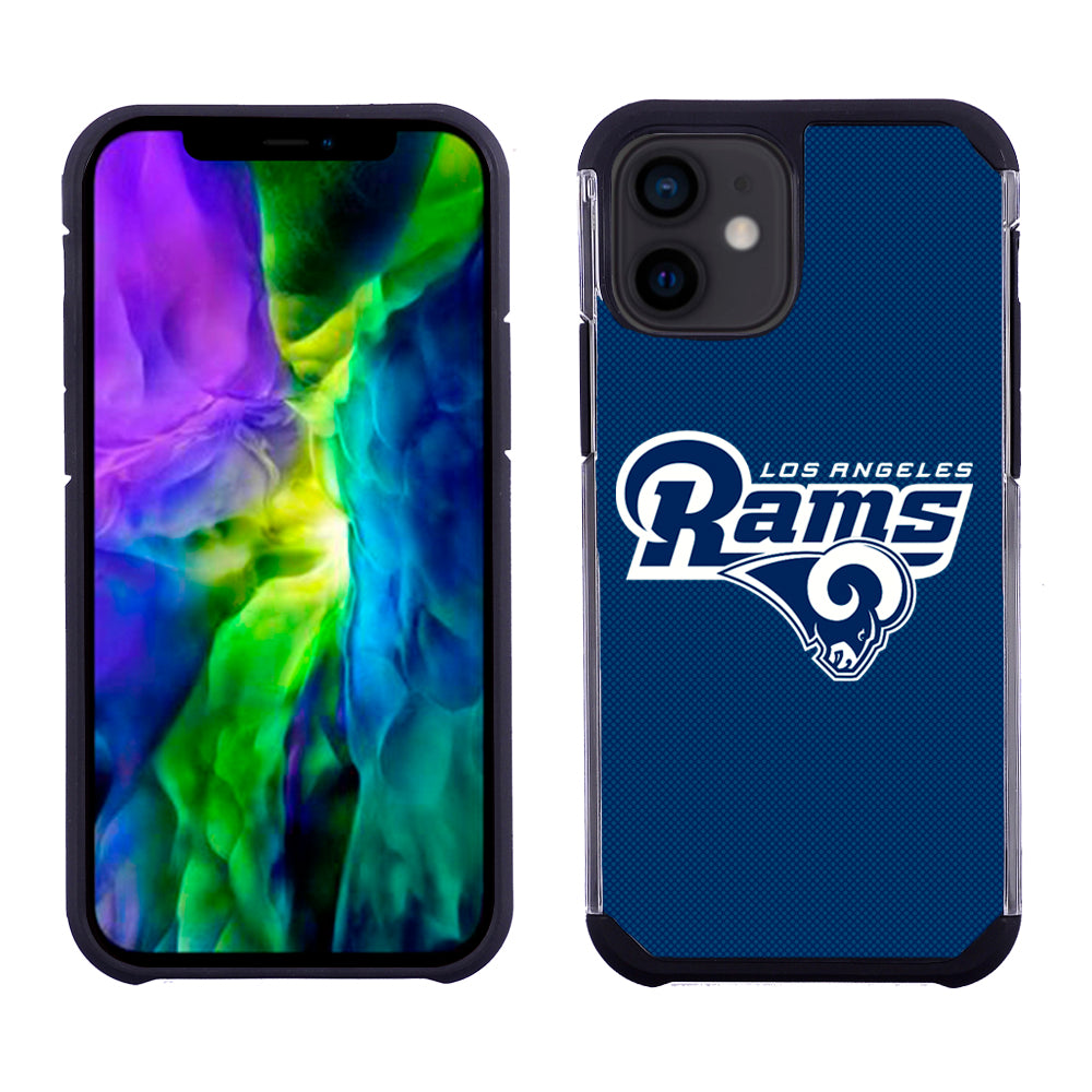 PBG NFL Los Angeles Rams Textured Case For iPhone 12 & 12 Pro (6.1")