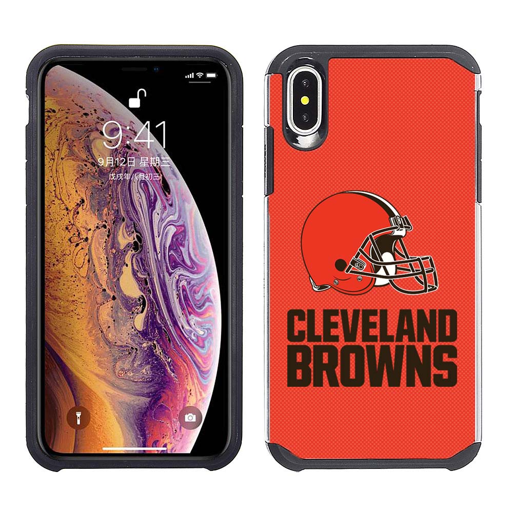 PBG NFL Cleveland Browns Textured Case for iPhone XS Max (6.5")