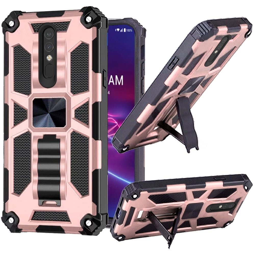 GSA Machine Hybrid Kickstand Case For Coolpad Legacy Brisa - Rose Gold/Black