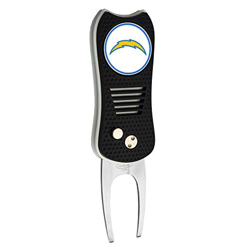 Team Golf NFL Los Angeles Chargers Switchblade Divot Tool with Ball Marker