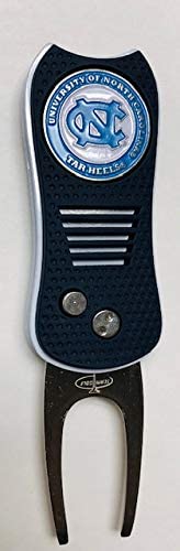 Team Golf NCAA North Carolina Tar Heels Switchblade Divot Tool with Ball Marker