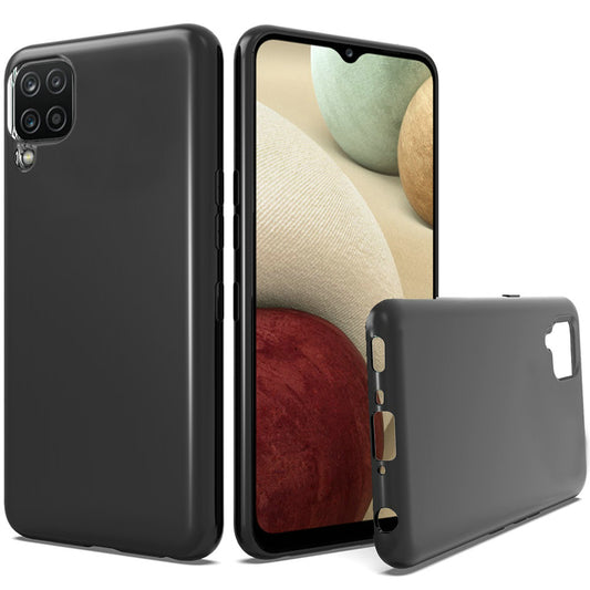 GSA Flexible Tpu Candy Case for Samsung A12 - Black