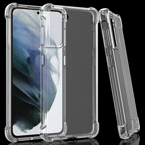 GSA Deluxe Bumper Case for Samsung Galaxy S21 Only - Clear