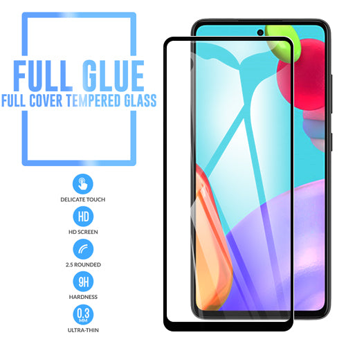 GSA Tempered Glass Screen Protector For Samsung Galaxy A52 5G - Black Border