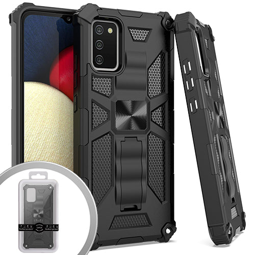 GSA Robo Case with Kickstand for Samsung Galaxy A02s - Black