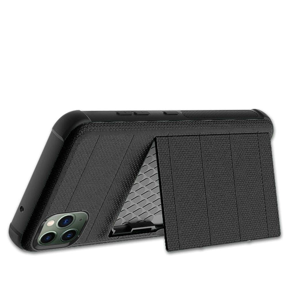 GSA Rugged Multi Card Holder Case for iPhone 11 Pro Max (6.5) - Black