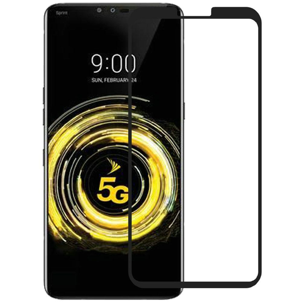GSA Black Boarder Tempered Glass Screen Protector for LG V50 ThinQ