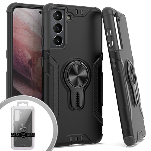 GSA Shockproof Car Mount Case for Samsung Galaxy S21 Plus/G996 Black