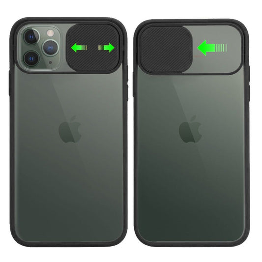 GSA Hybrid Case Slide Camera Protector for iPhone 11 Pro Max (6.5) - Black