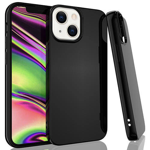 GSA Slim Flexible Candy Case For Apple iPhone 13 (6.1") - Black