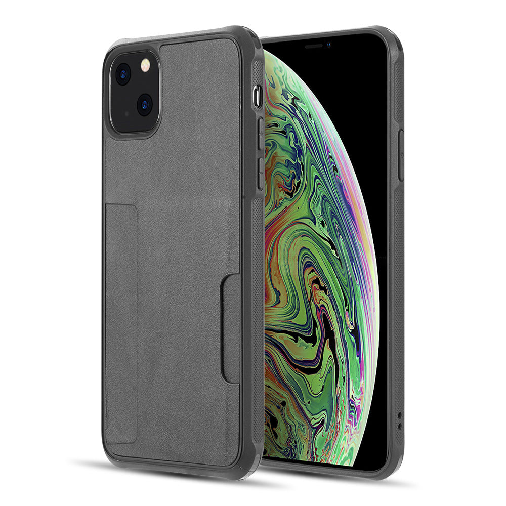 GSA Infinity Series Card Holder Case For iPhone 13 (6.1") - Black