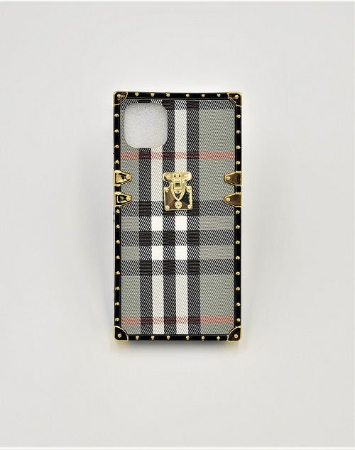 GSA Flexible Plaid Chest Style Case for iPhone 11 Pro Max - Gray