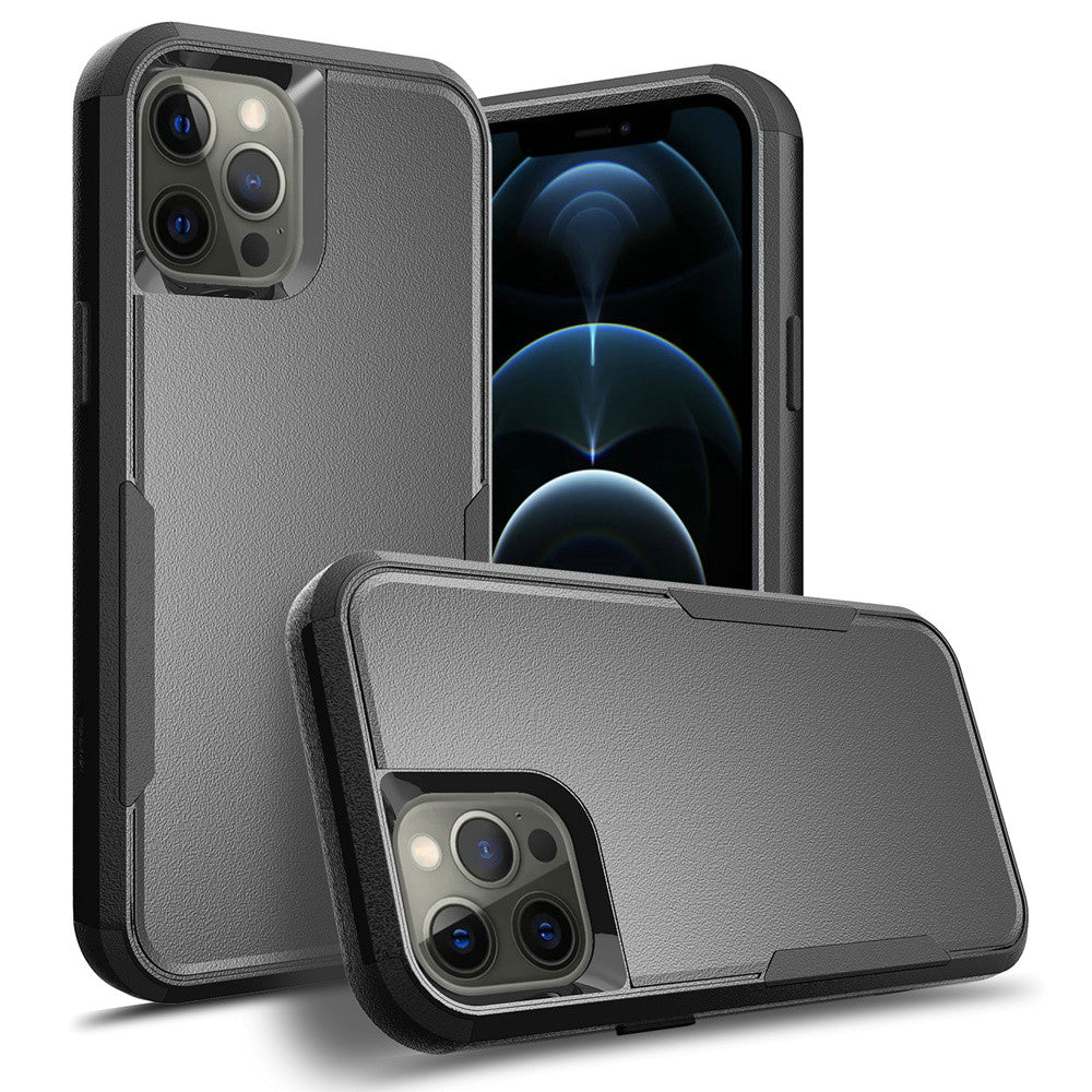 GSA Slim Anti-Slip Hybrid Case for iPhone 13 Mini (5.4") - Black