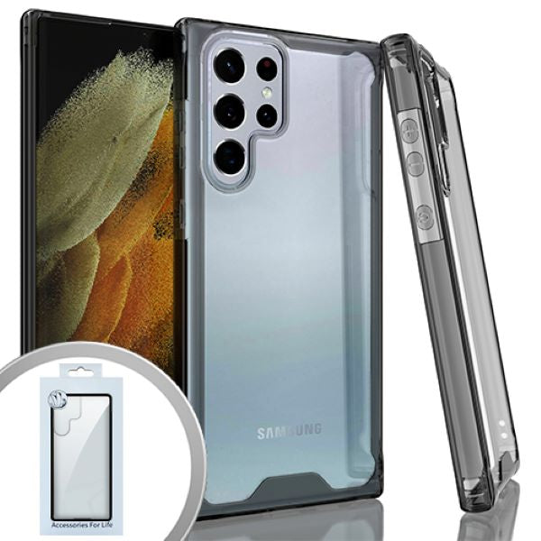 GSA Pro Skin 2 Hard Case for Samsung S22 Ultra - Clear, Smoke