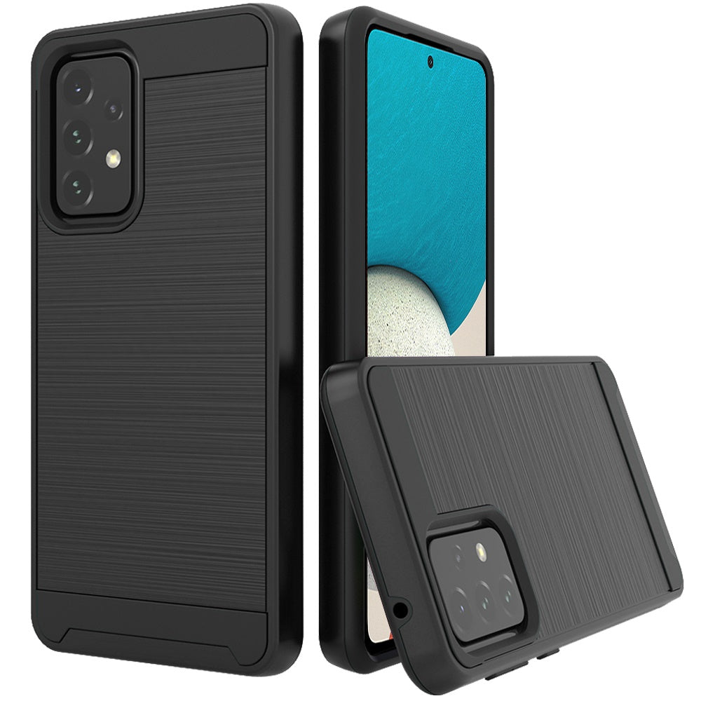 GSA Slim Brushed Hybrid Case for Samsung Galaxy A53 5G - Black
