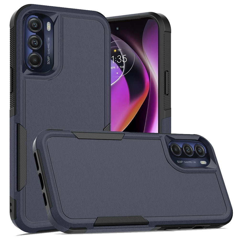 GSA Absolute Tough Case For Motorola Moto G 5G 2022, XT2201 - Blue