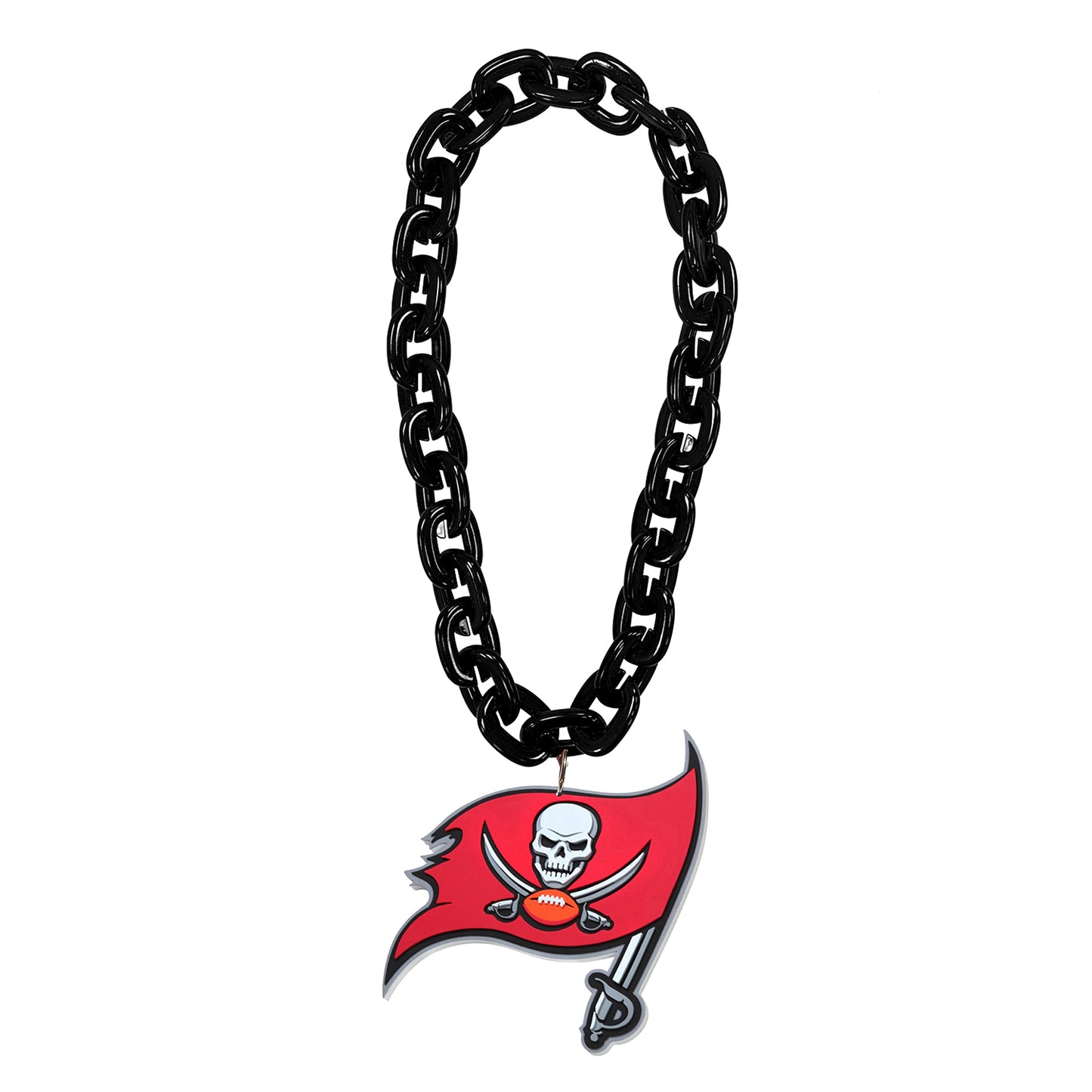FanFave NFL Tampa Bay Buccaneers Fan Chain Magnet with Black Chain