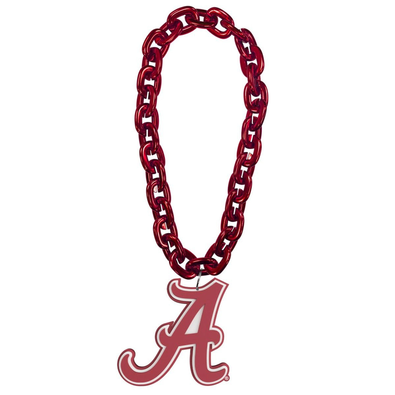 FanFave NCAA Alabama Crimson Tide 3D Fan Chain Foam Magnet Red Chain