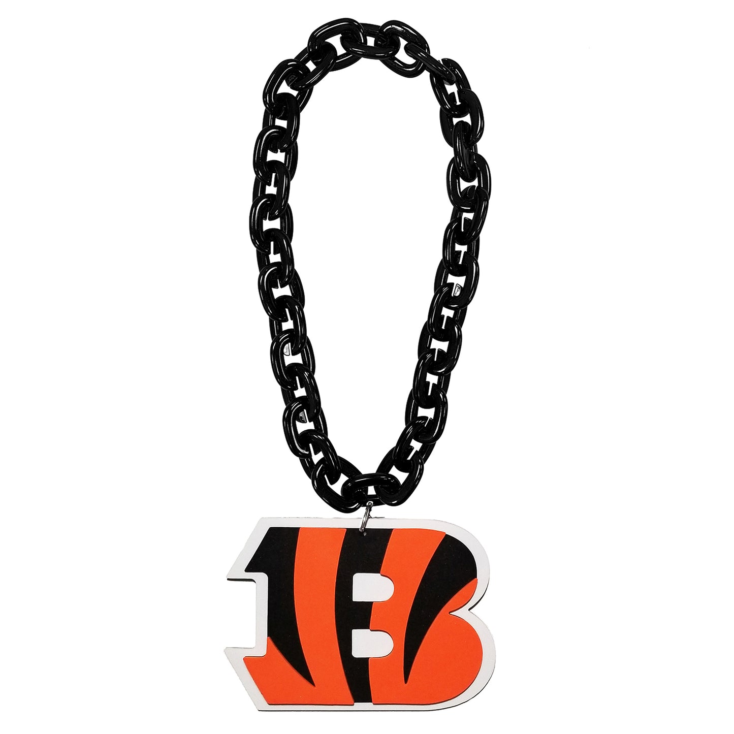 Aminco NFL Officially Licensed Cincinnati Bengals 3D Foam Magnet Fan Chain Black