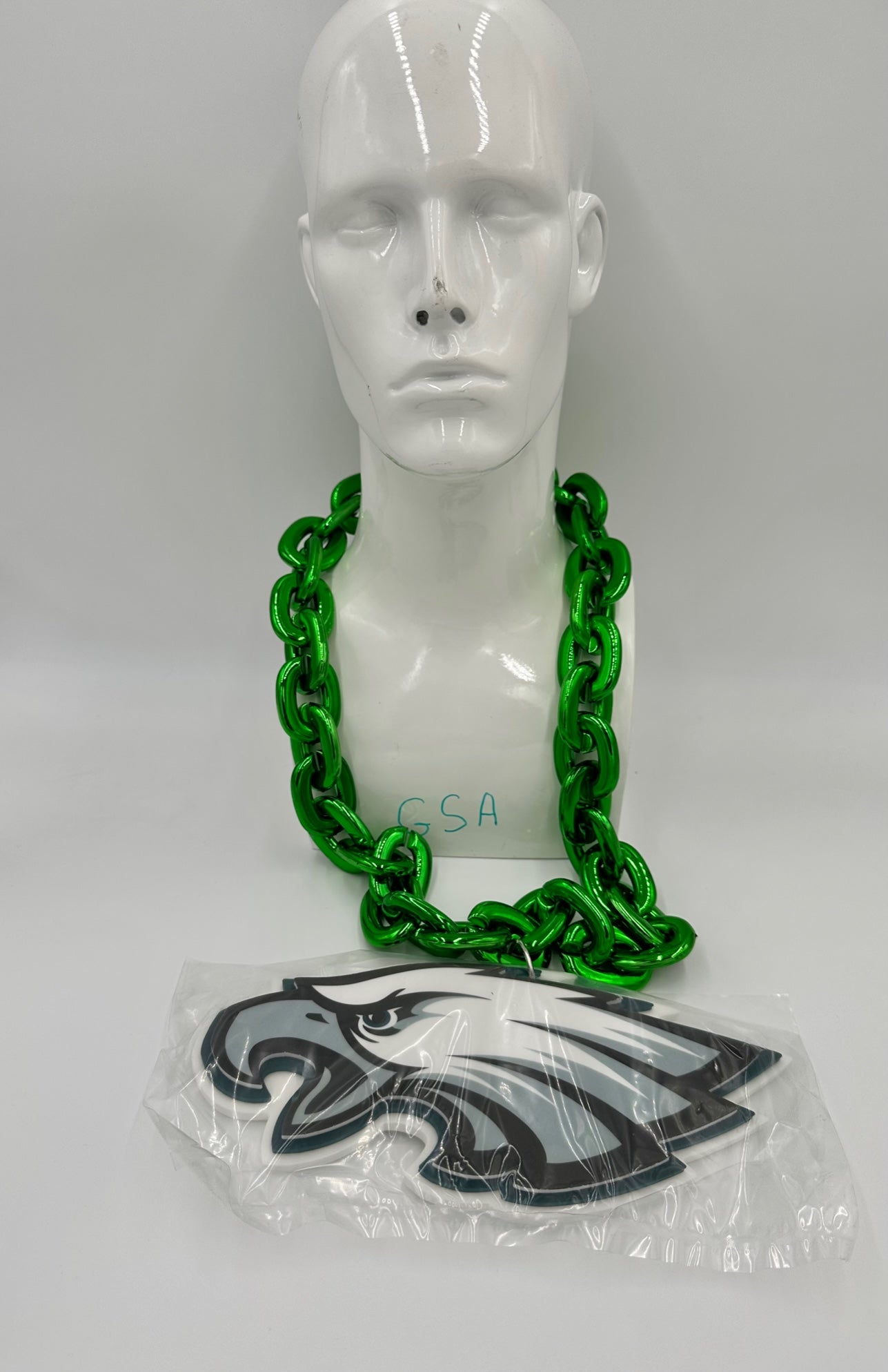 FanFave NFL Philadelphia Eagles Green Chain Magnet Head Green