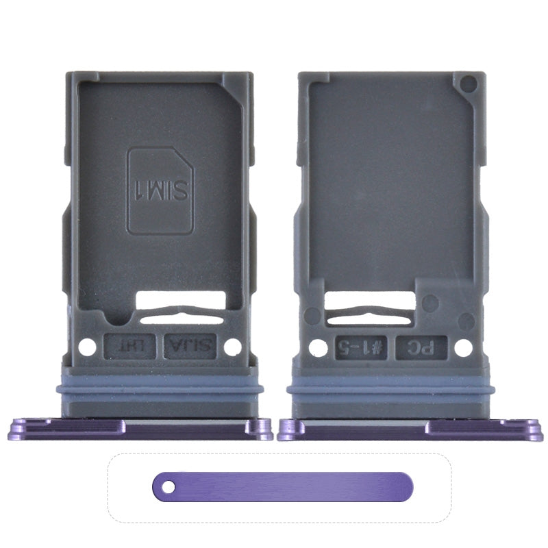 GSA Sim Card & MicroSD Tray for Samsung Galaxy S23, 23+, N911 & N916 Lavender