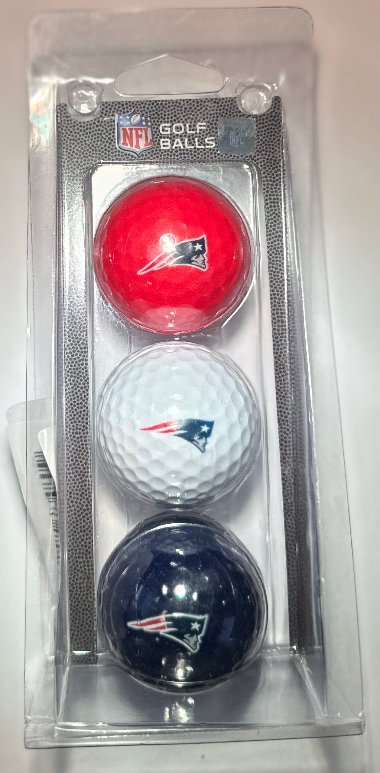 Team Golf NFL New England Patriots Regulation Golf Balls 3-Pack