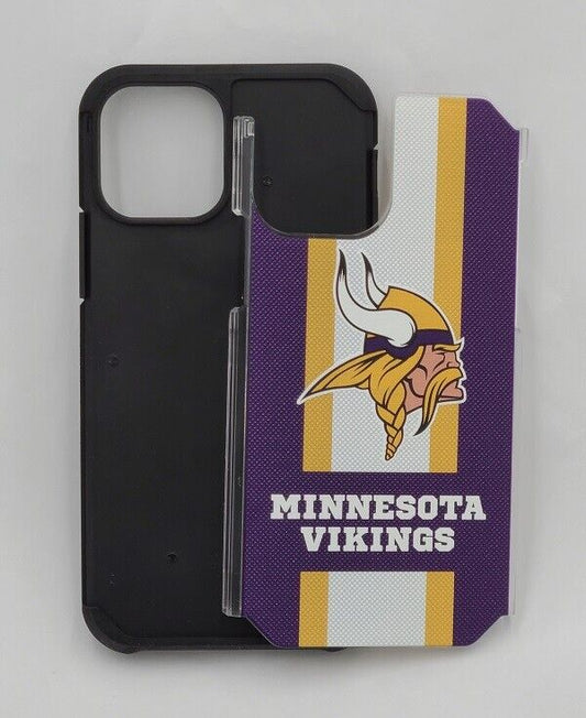 PBG NFL Minnesota Vikings Textured Case for iPhone 14 Pro (6.1")