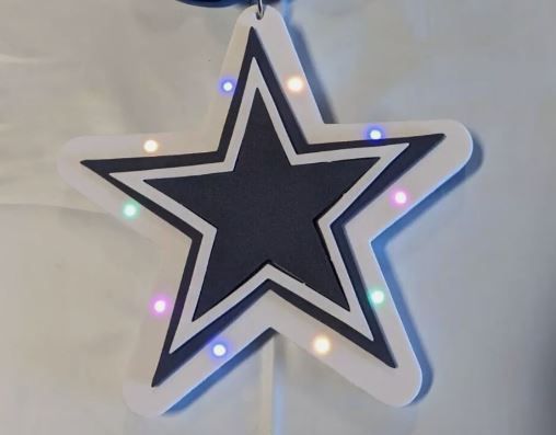 FOCO NFL Jumbo Fan Chain LED Light Up Dallas Cowboys