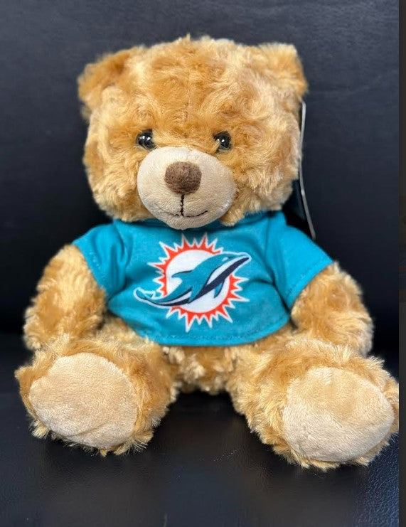 GC NFL Miami Dolphins 9 inch Rally Man Hoodie Shirt Bear