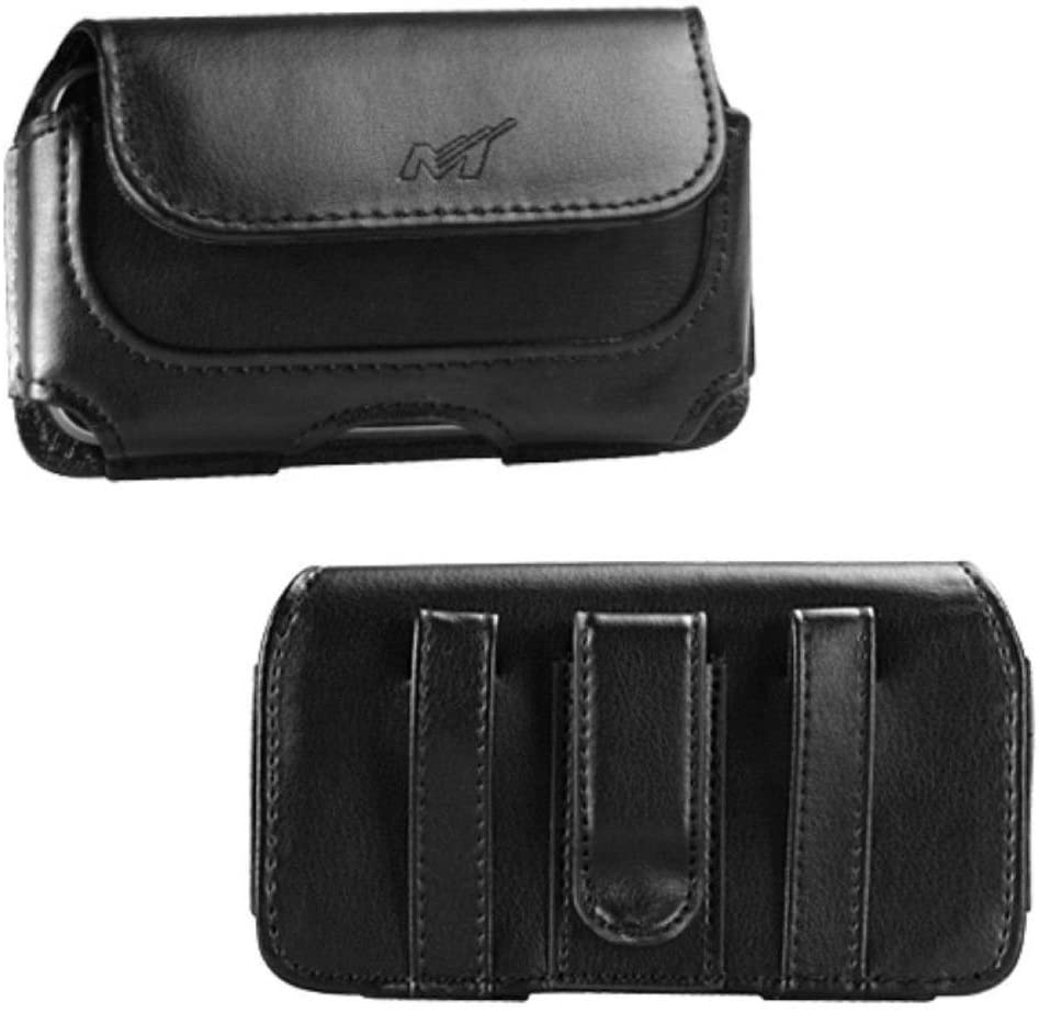 Mybat Executive Holster Pouch with belt clip and belt loop for HTC EVO 3D, LG Revolution, Motorola Photon 4G, Samsung Droid Charge, Samsung Infuse 4G