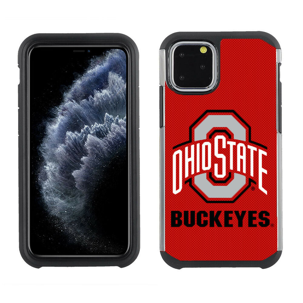 PBG NCAA Ohio State Buckeyes Textured Case for iPhone 11 Pro, X & XS (5.8")