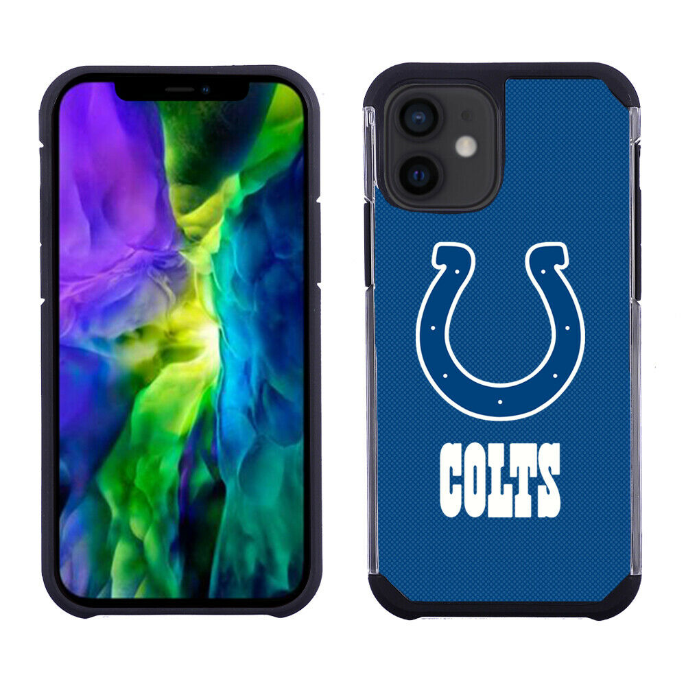 PBG NFL Indianapolis Colts Textured Case for iPhone 12 & 12 Pro (6.1")