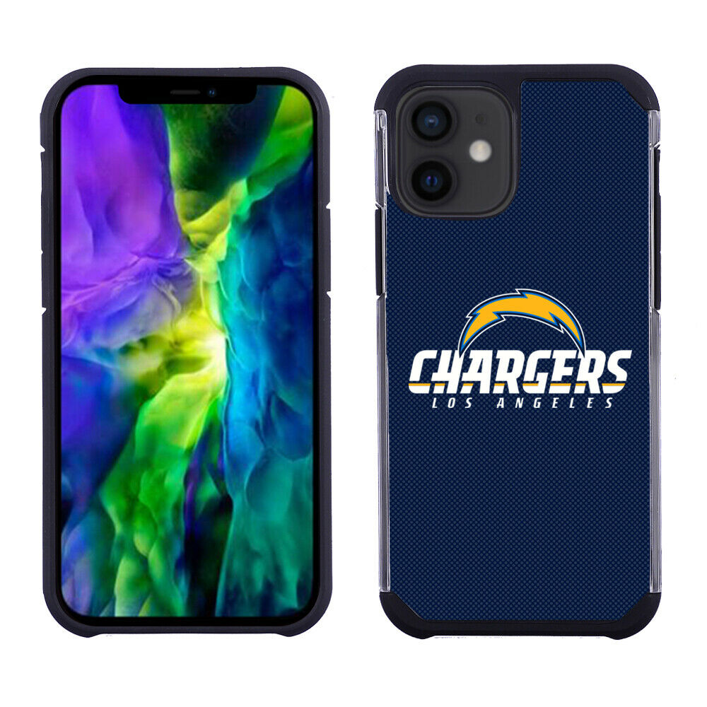 PBG NFL Los Angeles Chargers Textured Case for iPhone 12 & 12 Pro (6.1")