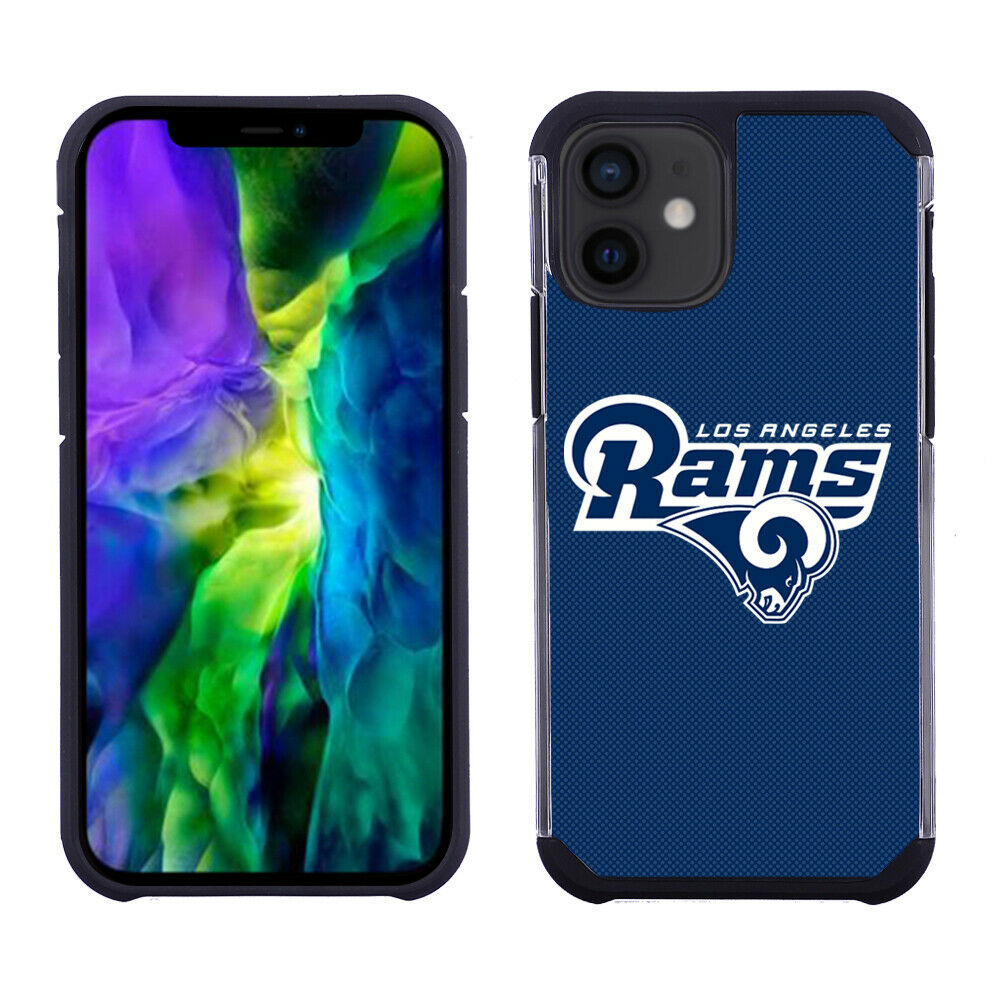 PBG NFL Los Angeles Rams Textured Case For iPhone 12 & 12 Pro (6.1")