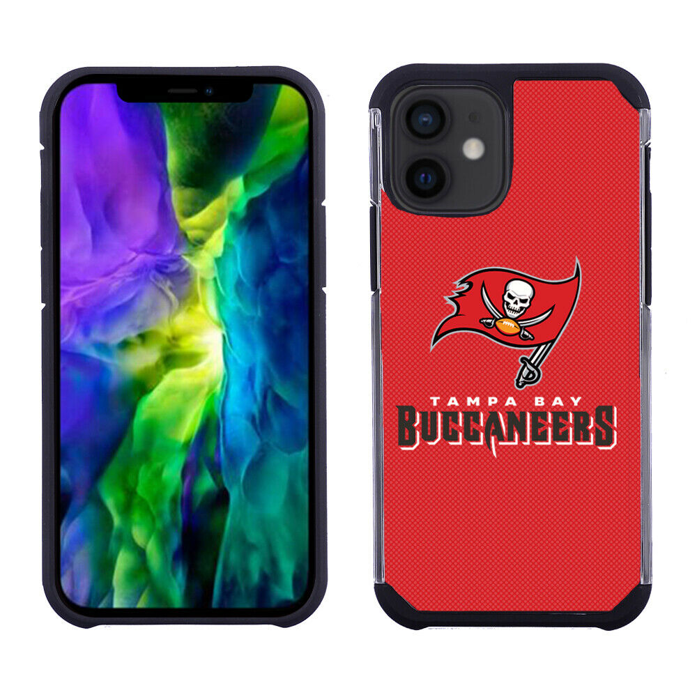 PBG NFL Tampa Bay Buccaneers Textured Case For iPhone 12 & 12 Pro (6.1")