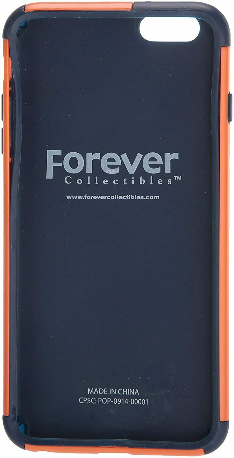 FOCO NCAA Syracuse Dual Hybrid Letters Case for iPhone 6 Plus & 6s Plus (5.5")