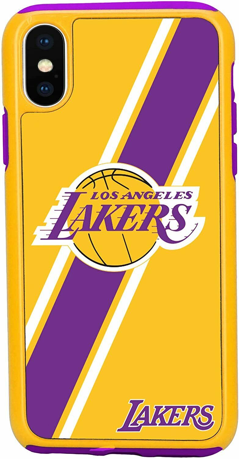 FOCO NBA Los Angeles Lakers Dual Hybrid Case for iPhone XR (6.1")