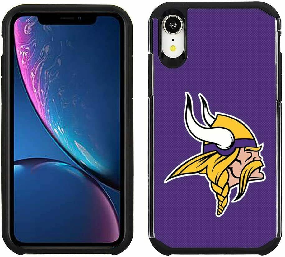 PBG NFL Minnesota Vikings Textured Case for iPhone XR 6.1 inch