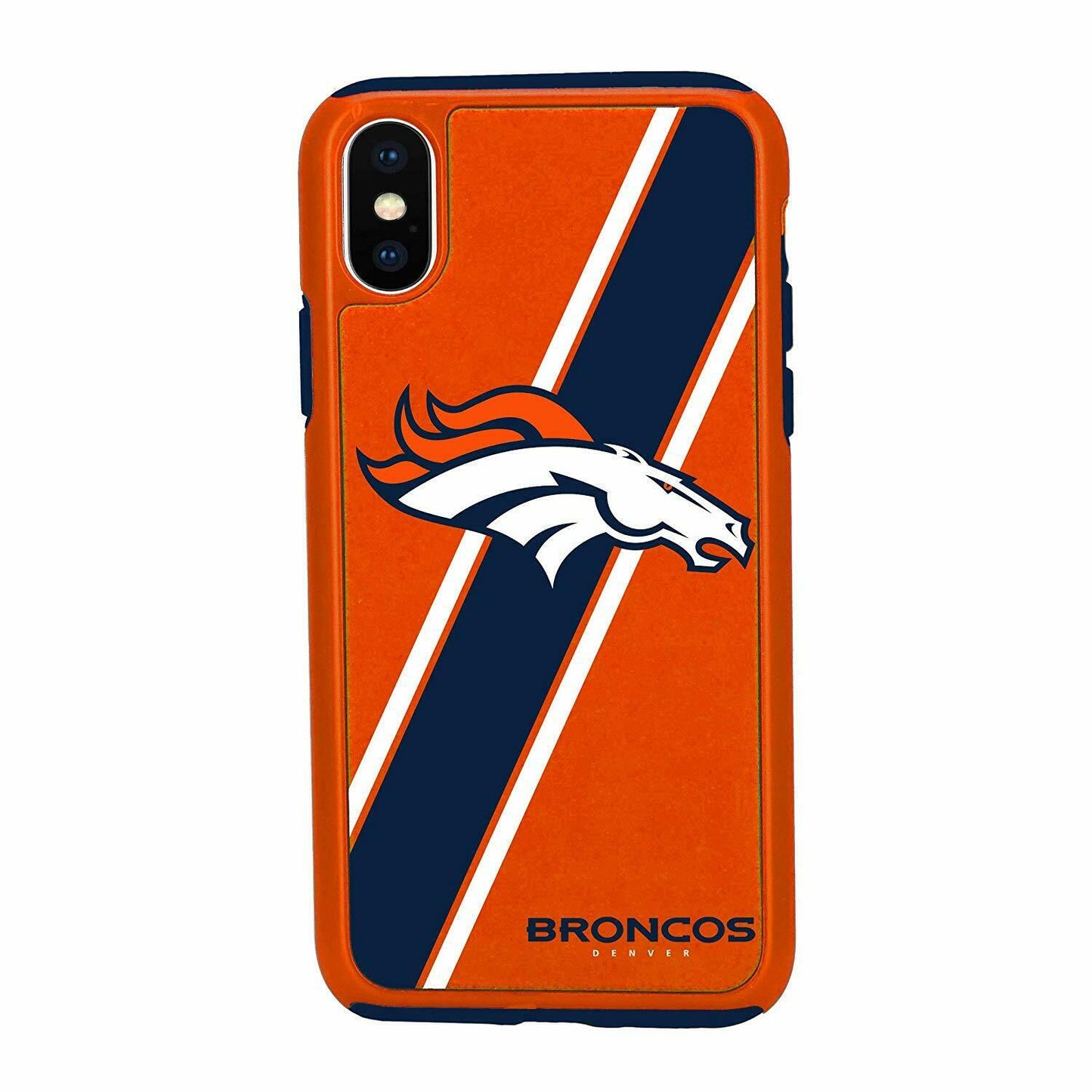 FOCO NFL Denver Broncos Dual Hybrid Case for iPhone XS Max 6.5"