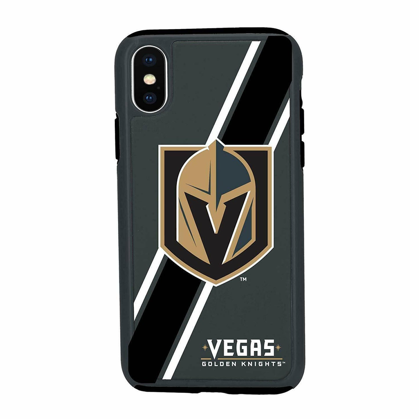FOCO NHL Las Vegas Golden Knights Hybrid Case for iPhone XS Max (6.5")