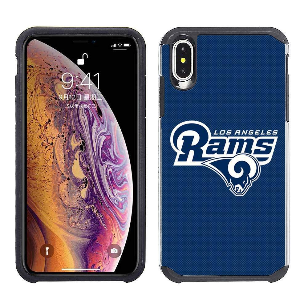 PBG NFL Los Angeles Rams Textured Case for iPhone XS Max (6.5")