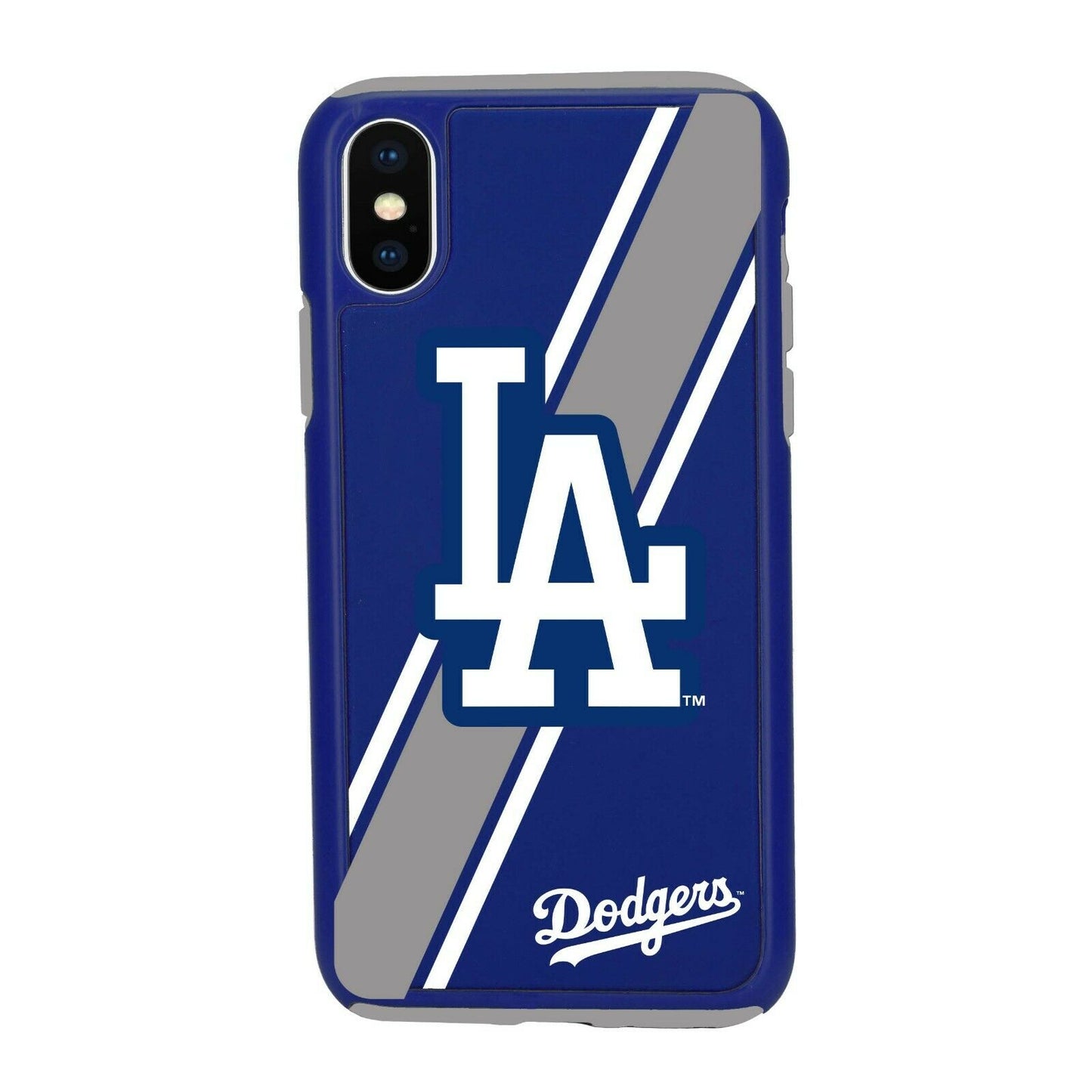 FOCO MLB Los Angeles Dodgers Dual Hybrid Case for iPhone XS Max (6.5")