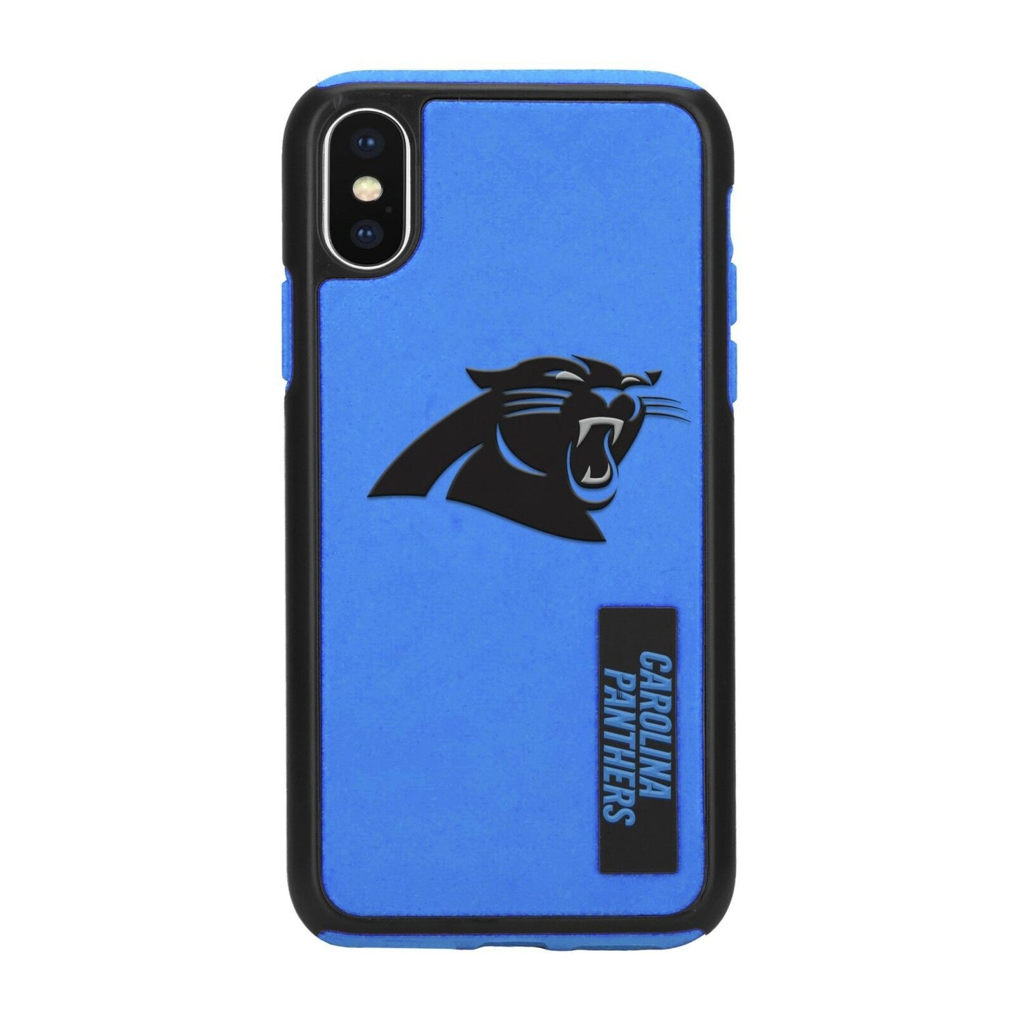 FOCO NFL Carolina Panthers Dual Hybrid Case for iPhone X & XS (5.8")
